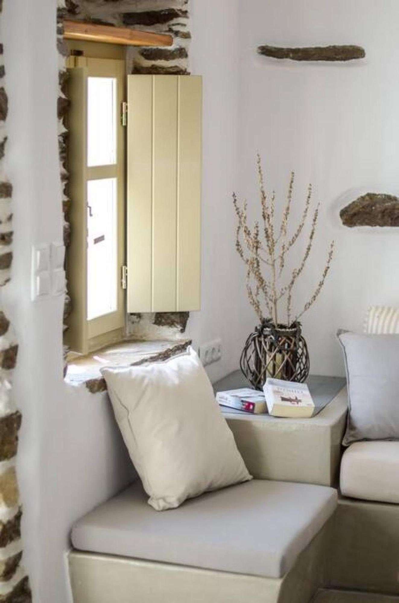 Villa Anthemion Naxos With Outdoor Jacuzzi Ano Sangrion Extérieur photo