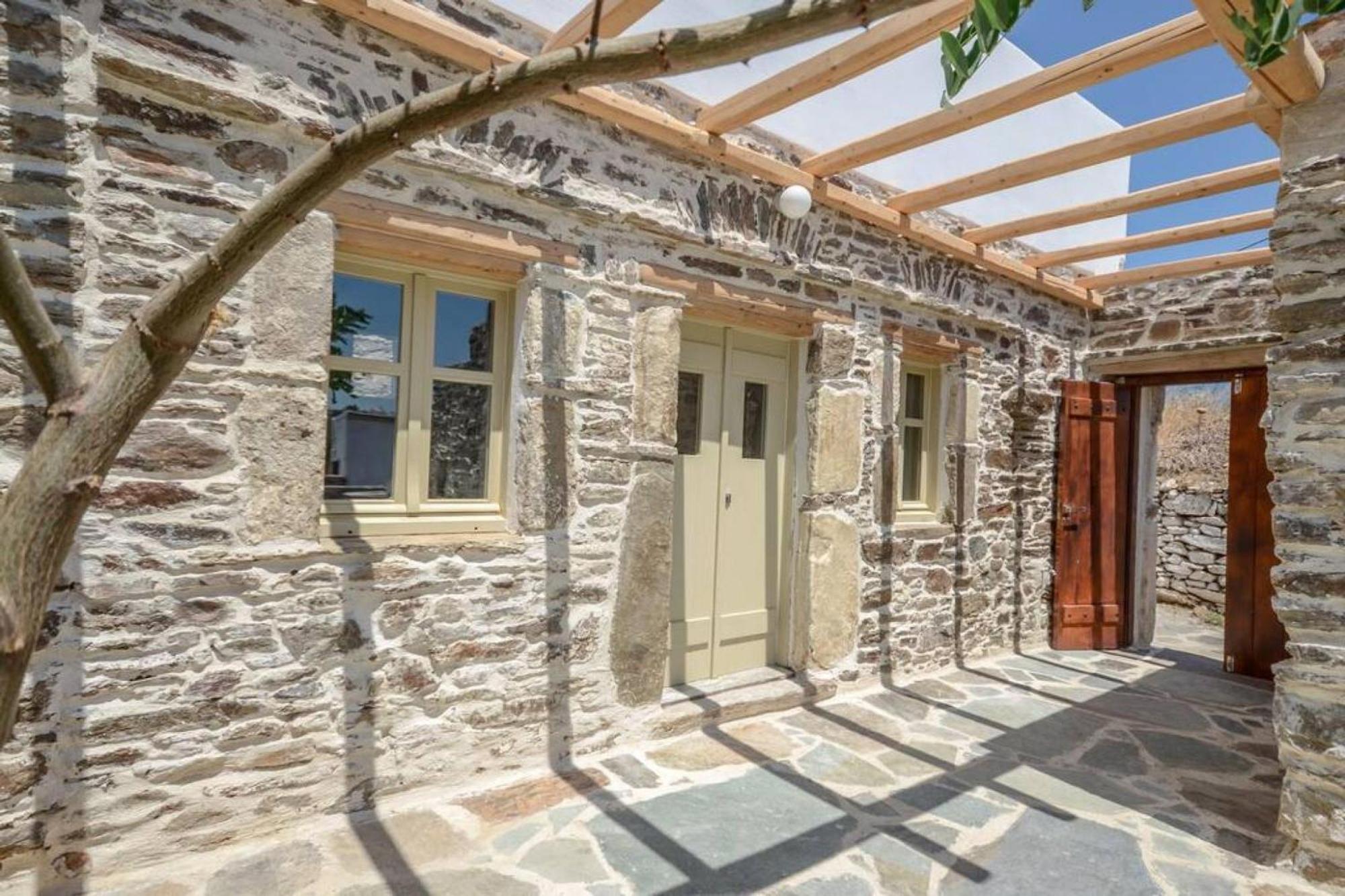 Villa Anthemion Naxos With Outdoor Jacuzzi Ano Sangrion Extérieur photo